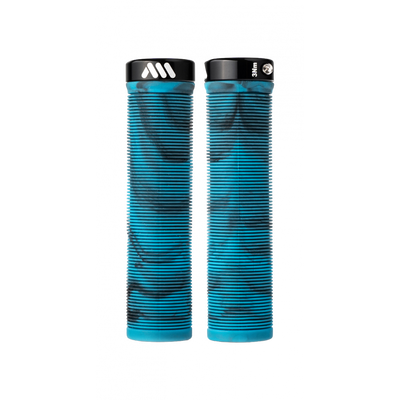 All Mountain Style Barcode Grips in Blue