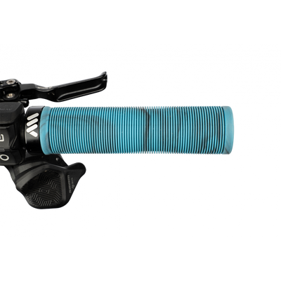 All Mountain Style Barcode Grips in Blue