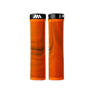 All Mountain Style Barcode Grips in Orange