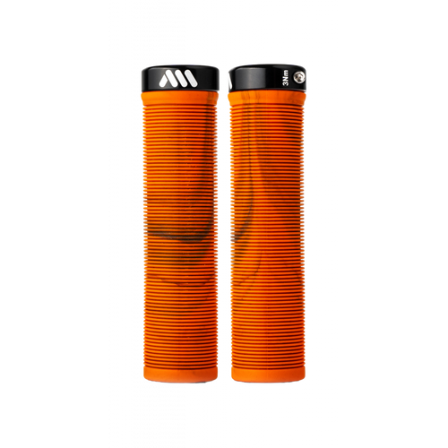 All Mountain Style Barcode Grips in Orange