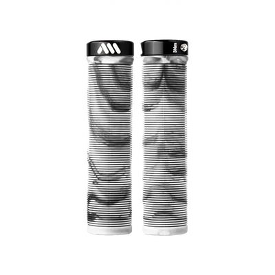 All Mountain Style Barcode Grips in White