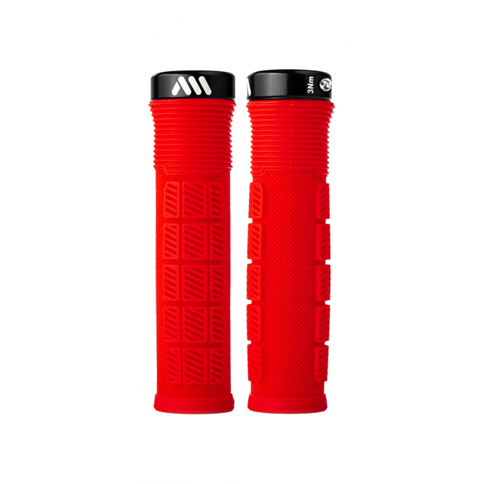 All Mountain Style Rise Grips in Red