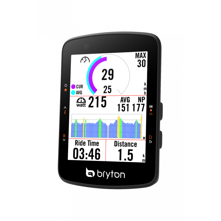 Bryton Rider 550 in Black