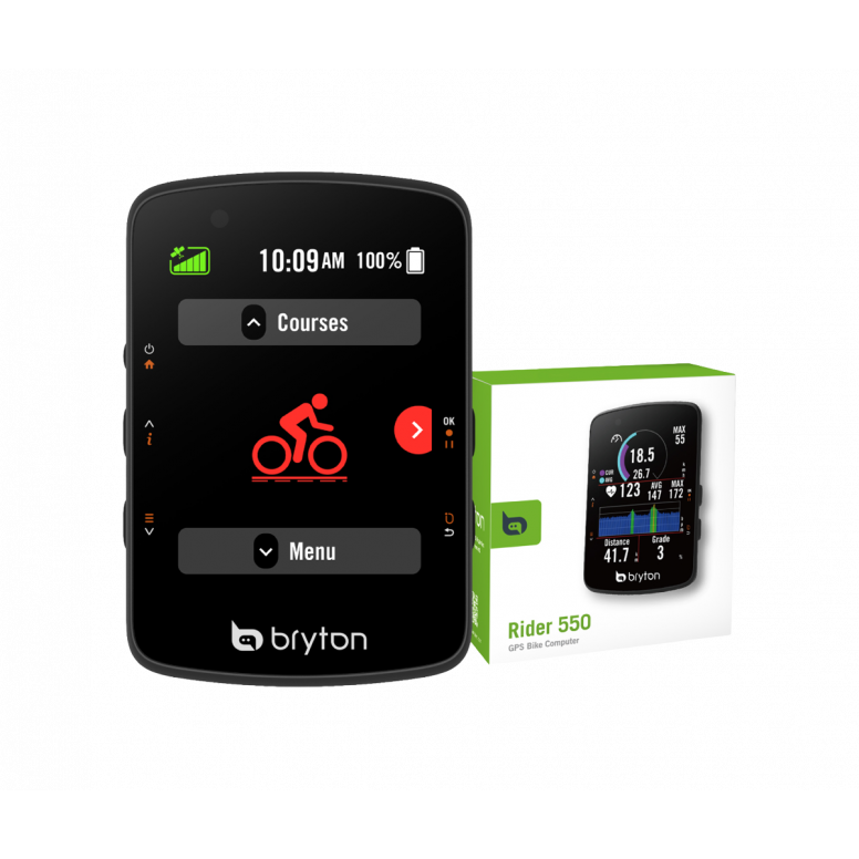 Bryton Rider 550 in Black