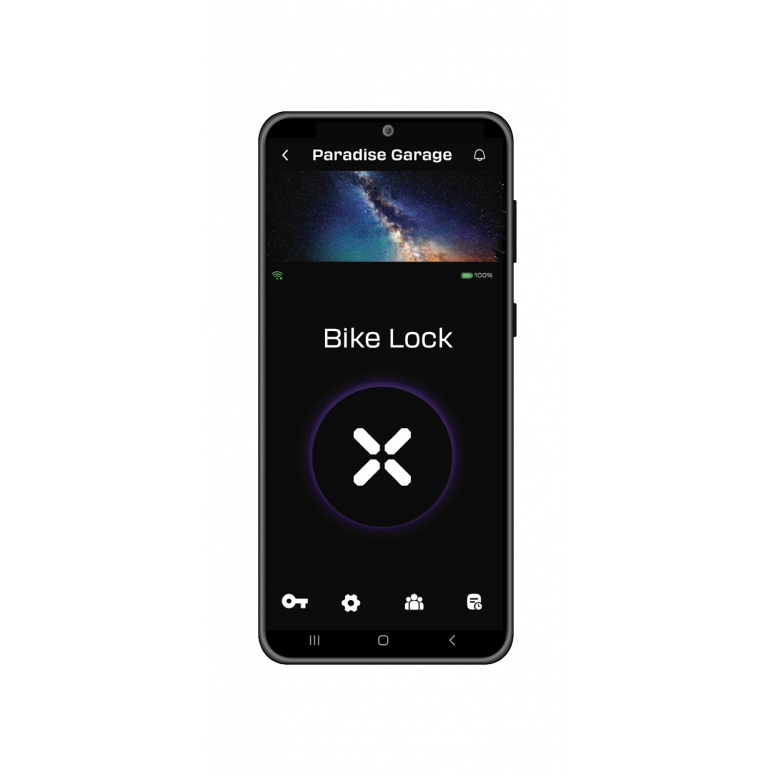 BLACK X Titan RockSolid Smart Shackle Lock
