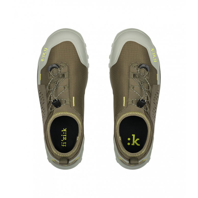 Fizik Ergolace 2 Clip In in Green/Caramel