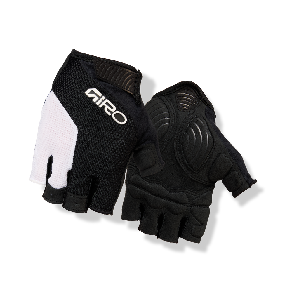 2026 GIRO Strade Dure SGel Men's Road Cycling Gloves in Black/White
