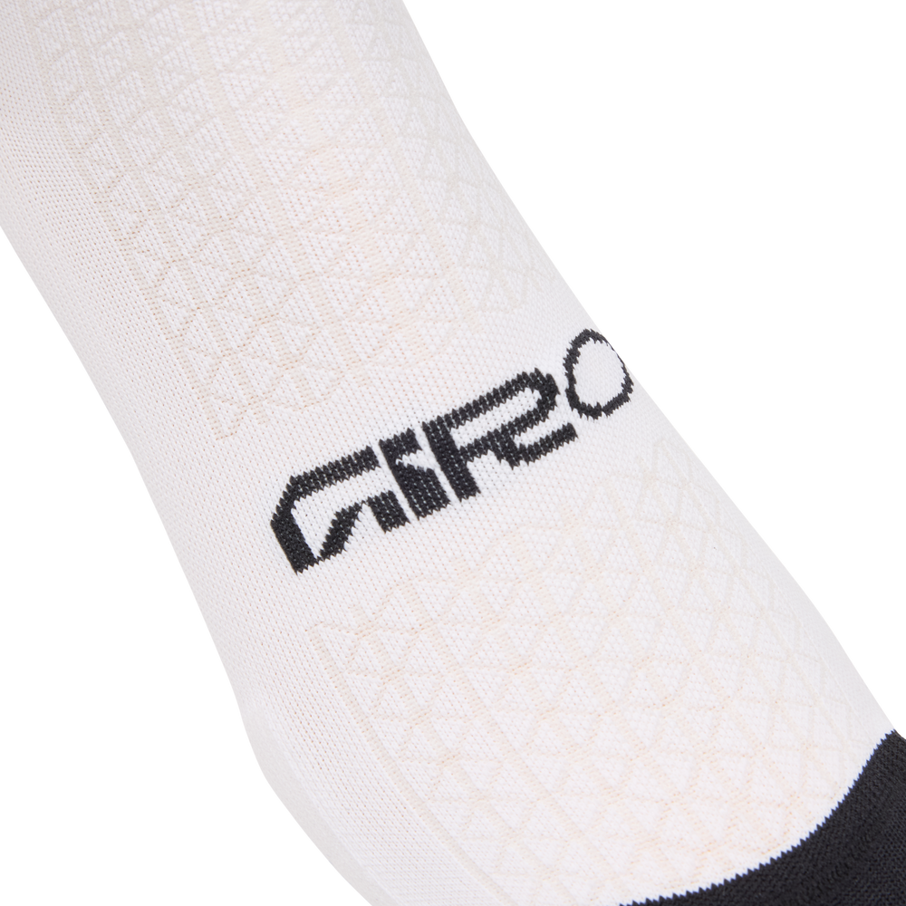 2026 GIRO HRC Team Unisex Cycling Socks in White-image-3