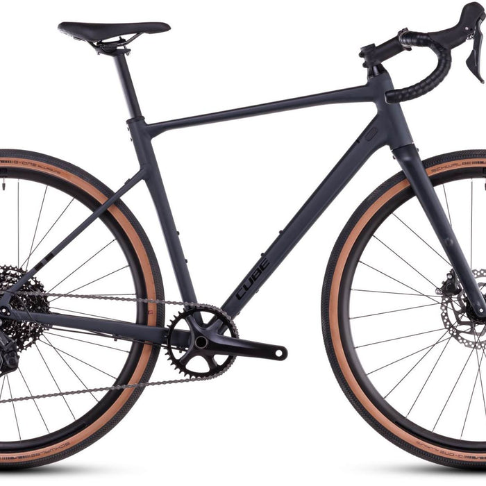 2025 Cube Nuroad Pro Gravel Bike in Black