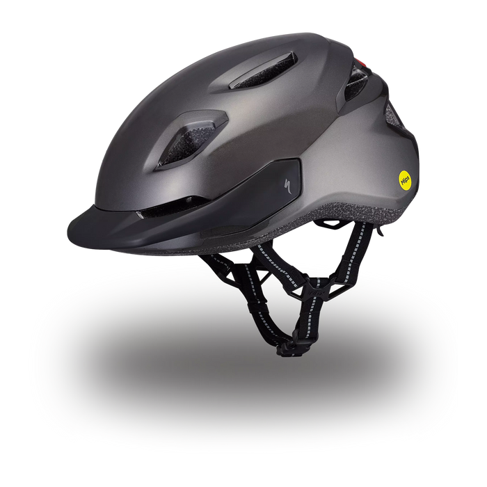Specialized Shuffle 2 LED MIPS Kids Mountain Bike Helmet in Smoke