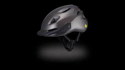 Specialized Shuffle 2 LED MIPS Kids Mountain Bike Helmet in Smoke