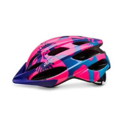2026 GIRO Raze Unisex Cycling Helmet in Pink/Flowers