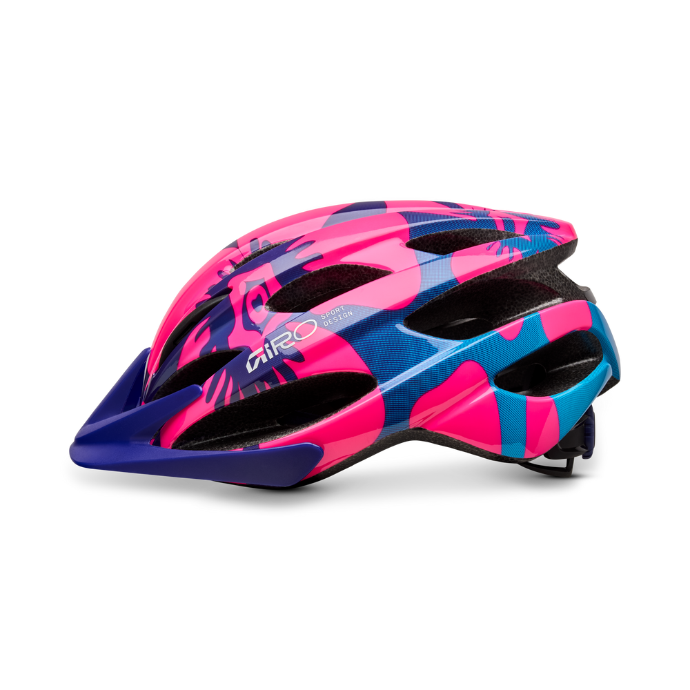 2026 GIRO Raze Unisex Cycling Helmet in Pink/Flowers