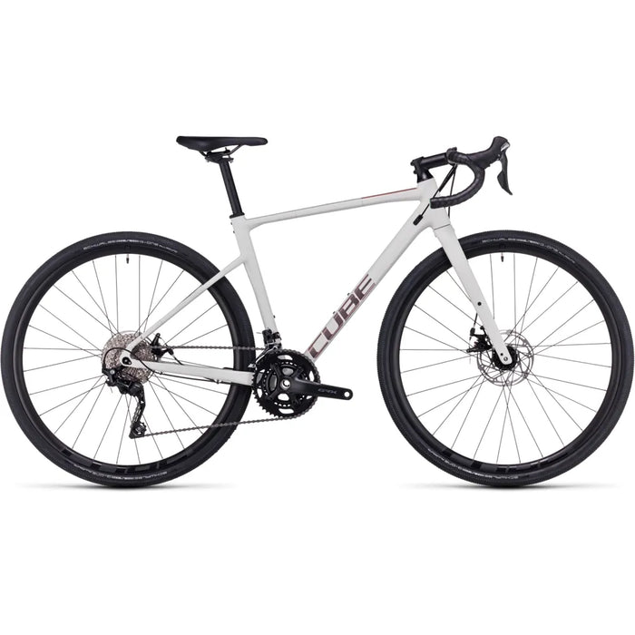 2023 Cube Nuroad WS GRX Women's Gravel Bike in Grey
