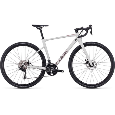 2023 Cube Nuroad WS GRX Women's Gravel Bike in Grey