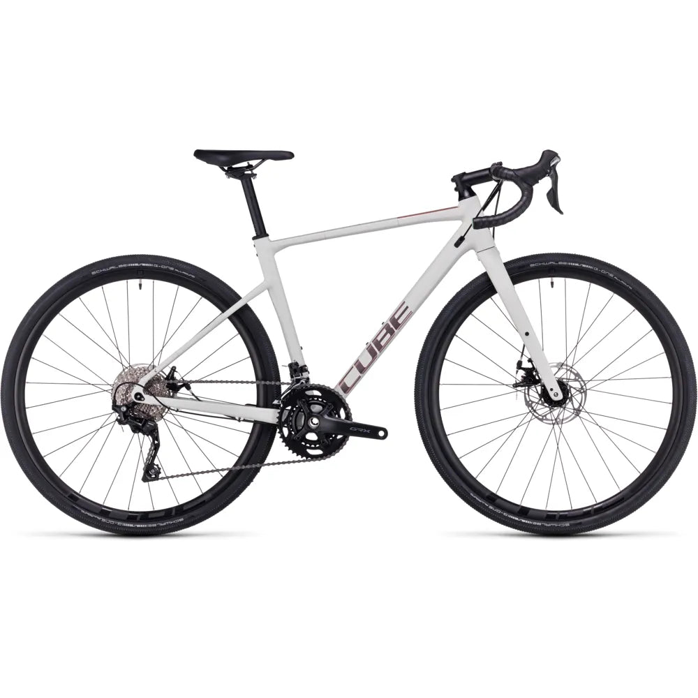 2023 Cube Nuroad WS GRX Women's Gravel Bike in Grey