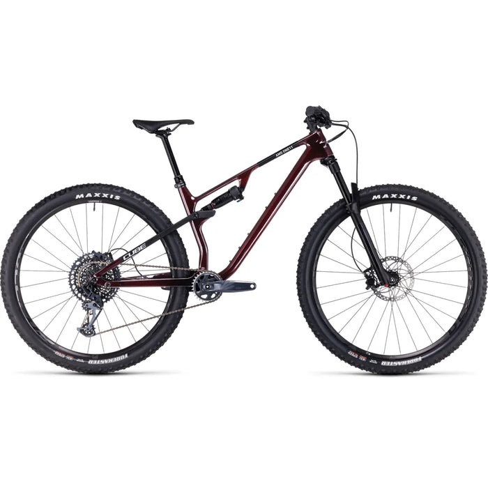 2023 Cube AMS ONE11 C:68X PRO 29 Carbon Mountain Bike in Liquidred