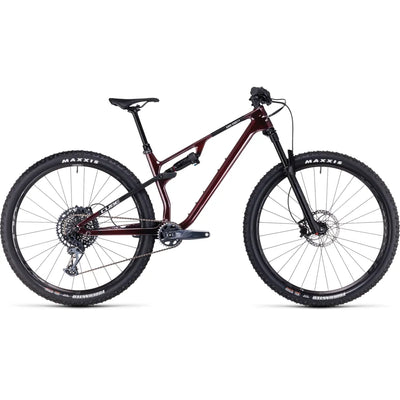2023 Cube AMS ONE11 C:68X PRO 29 Carbon Mountain Bike in Liquidred