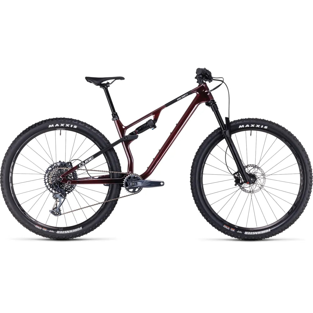 2023 Cube AMS ONE11 C:68X PRO 29 Carbon Mountain Bike in Liquidred