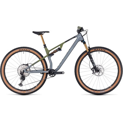 2023 Cube AMS ONE11 C:68X TM 29 Carbon Mountain Bike in Flashgrey