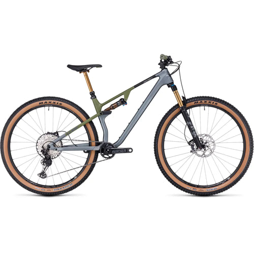 2023 Cube AMS ONE11 C:68X TM 29 Carbon Mountain Bike in Flashgrey