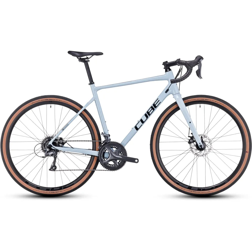 2023 Cube Nuroad Alloy Gravel Bike in Grey