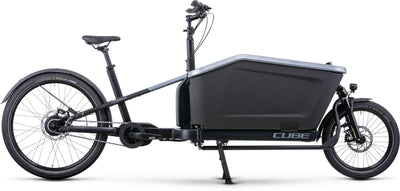 2026 Cube Cube Cargo Hybrid 500 Electric Hybrid Bikes In Flashgrey And Black
