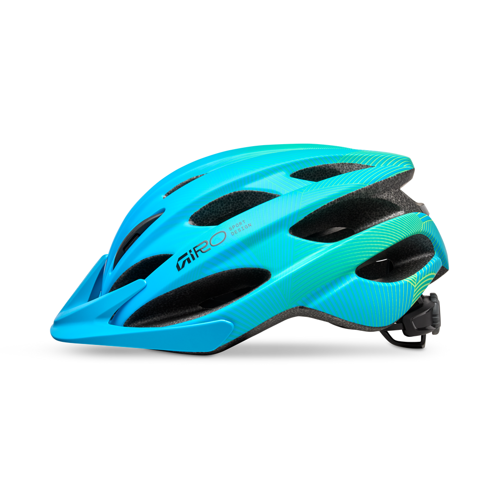 2026 GIRO Raze Unisex Cycling Helmet in Blue/Green