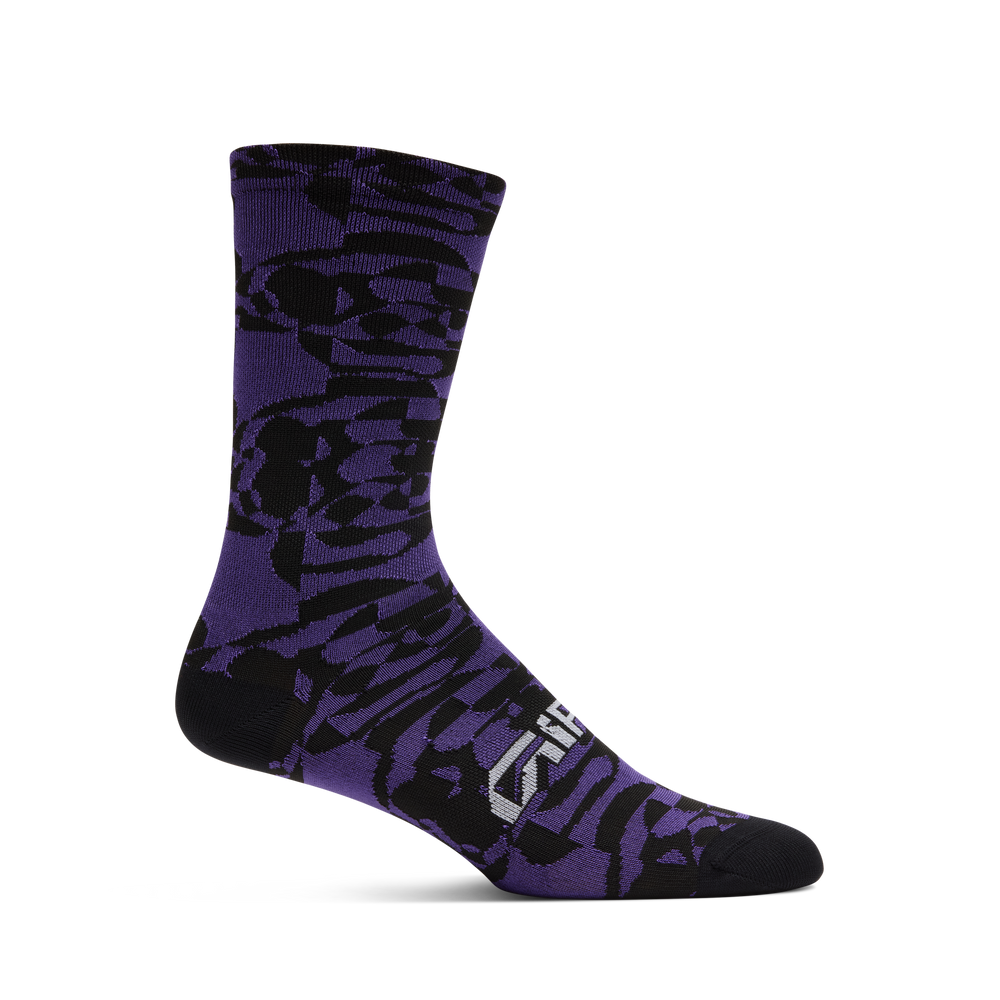 2026 GIRO Comp Racer High Rise Unisex Cycling Socks in Purple Rush