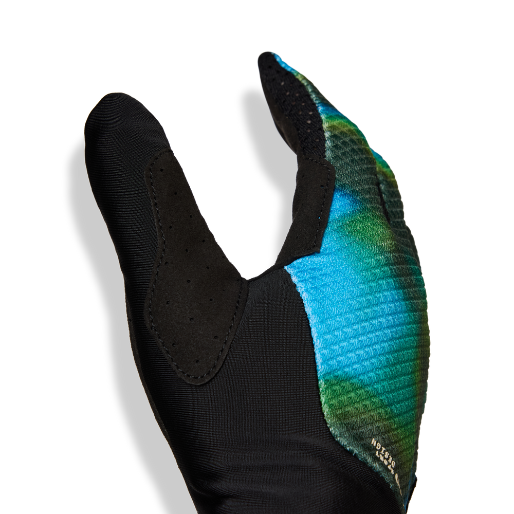 2026 GIRO Trixter Men's Mountain Bike Gloves in Frequency Blue-image-3