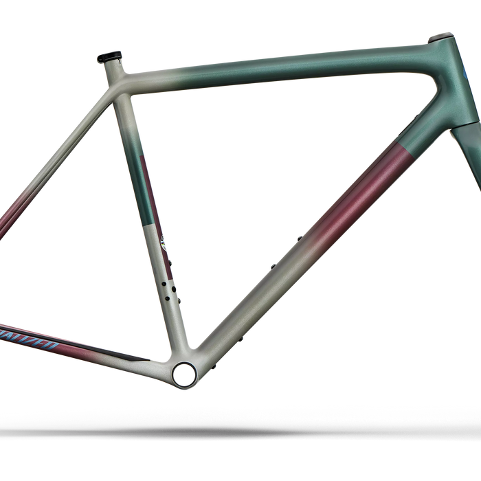 2026 Specialized Crux Frameset in Dolomite/fjord Metallic/quartz Metallic/glacial Metallic