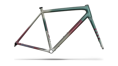 2026 Specialized Crux Frameset in Dolomite/fjord Metallic/quartz Metallic/glacial Metallic