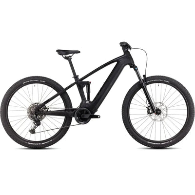 2024 Cube Stereo Hybrid 120 One 625 Electric Mountain Bike In Black