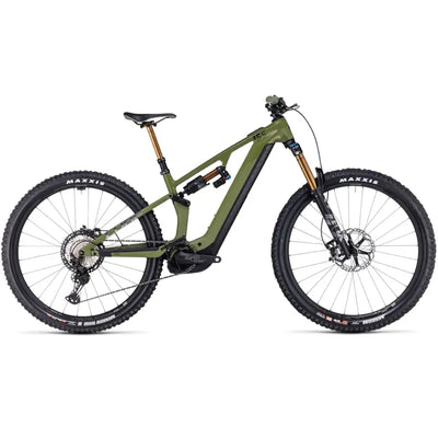 2024 Cube Stereo Hybrid ONE55 C:68X TM 750 E-MTB in Olive