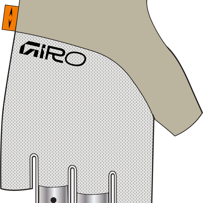 2026 GIRO Supernatural Lite Men's Road Cycling Gloves in White