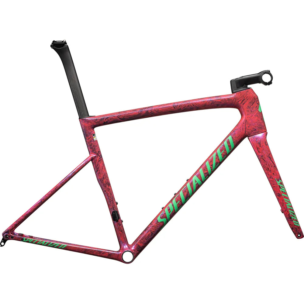 2024 Specialized Tarmac SL8 Frameset in Vivid Pink Strata