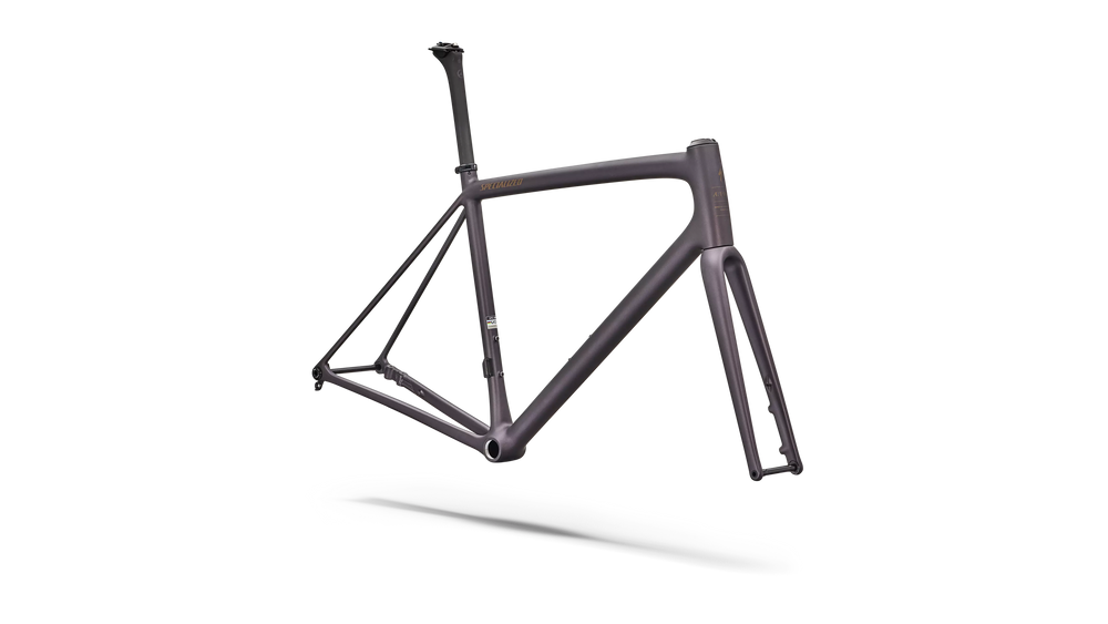 2026 Specialized Aethos 2 Frameset FACT 10r Carbon in Satin Nebula Metallic