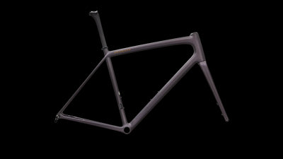 2026 Specialized Aethos 2 Frameset FACT 10r Carbon in Satin Nebula Metallic