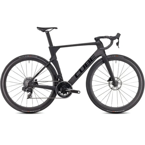 2024 Cube Litening Aero C:68X Pro SRAM Force Road Bike In Carbon/Black