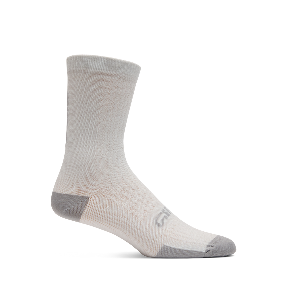 2026 GIRO HRC+Merino Unisex Cycling Socks in White
