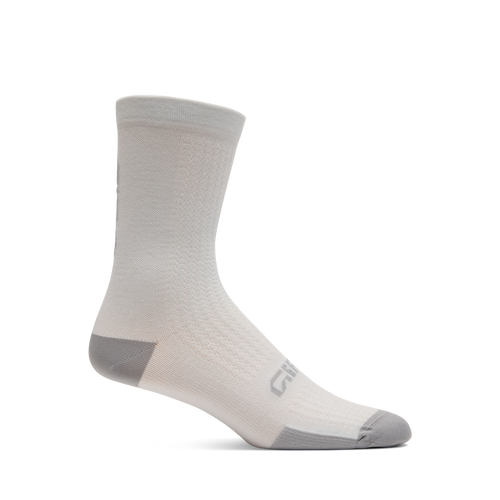 2026 GIRO HRC+Merino Unisex Cycling Socks in White