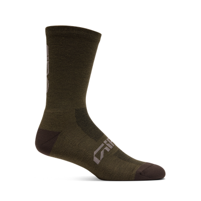 2026 GIRO Winter Merino Wool Unisex Cycling Socks in Dark Sage
