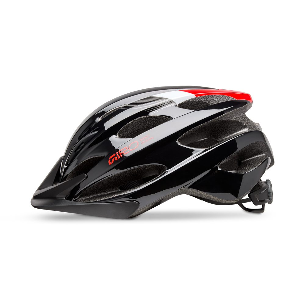 2026 GIRO Revel Unisex Cycling Helmet in Black/Red