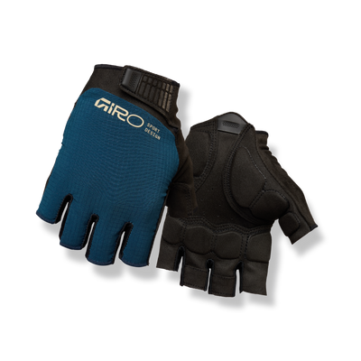 2026 GIRO Bravo II Gel Men's Road Cycling Gloves in Sapphire