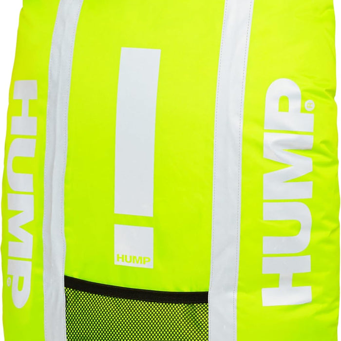HUMP HVC400 Deluxe Reflective Waterproof Backpack Cover, Safety Yellow, Yellow, 15-35 Litres