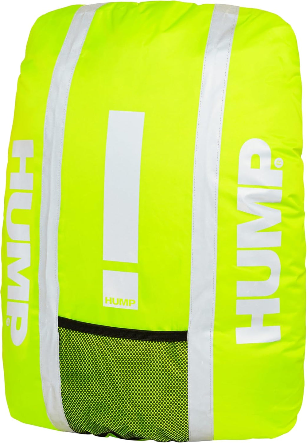 HUMP HVC400 Deluxe Reflective Waterproof Backpack Cover, Safety Yellow, Yellow, 15-35 Litres