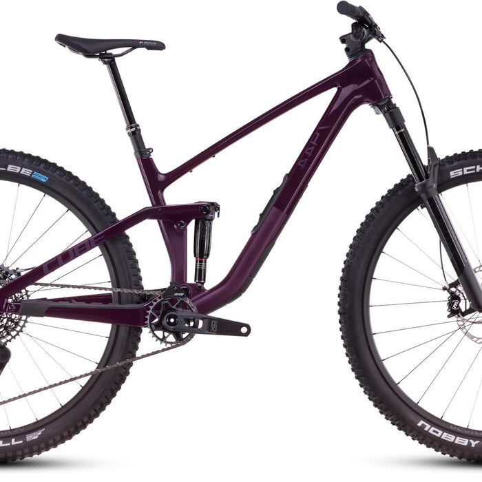 2026 Cube Cube Stereo One44 C:68X Slx 29 Full Suspension Mountain Bike In Liquidviolet And Black