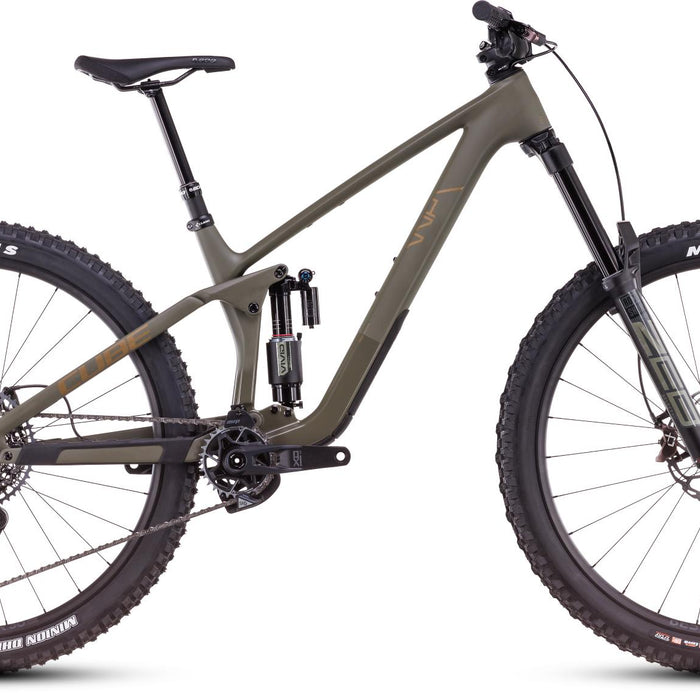 2026 Cube Cube Stereo One77 C:68X Tm 29 Full Suspension Mountain Bike In Dustyolive And Gold