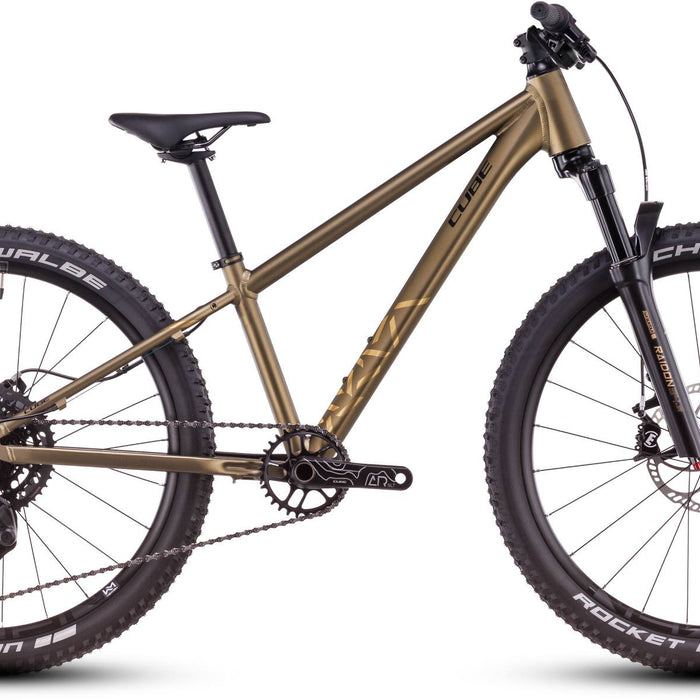 2026 Cube Cube Reaction 240 Tm Kids Bike In Goldenlime And Black