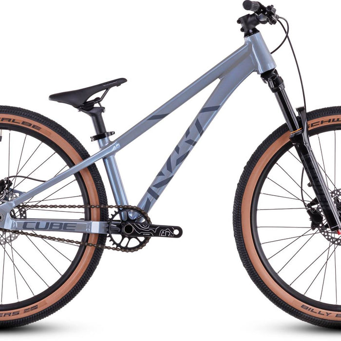 2026 Cube Cube Flying Circus 240 Hardtail Mountain Bike In Hazeblue And Reflex